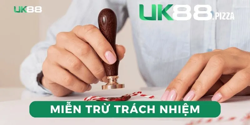 Miễn trừ trách nhiệm uk88
